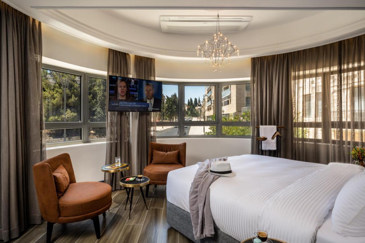 The David Story Boutique Hotell Jerusalem Exteriör bild